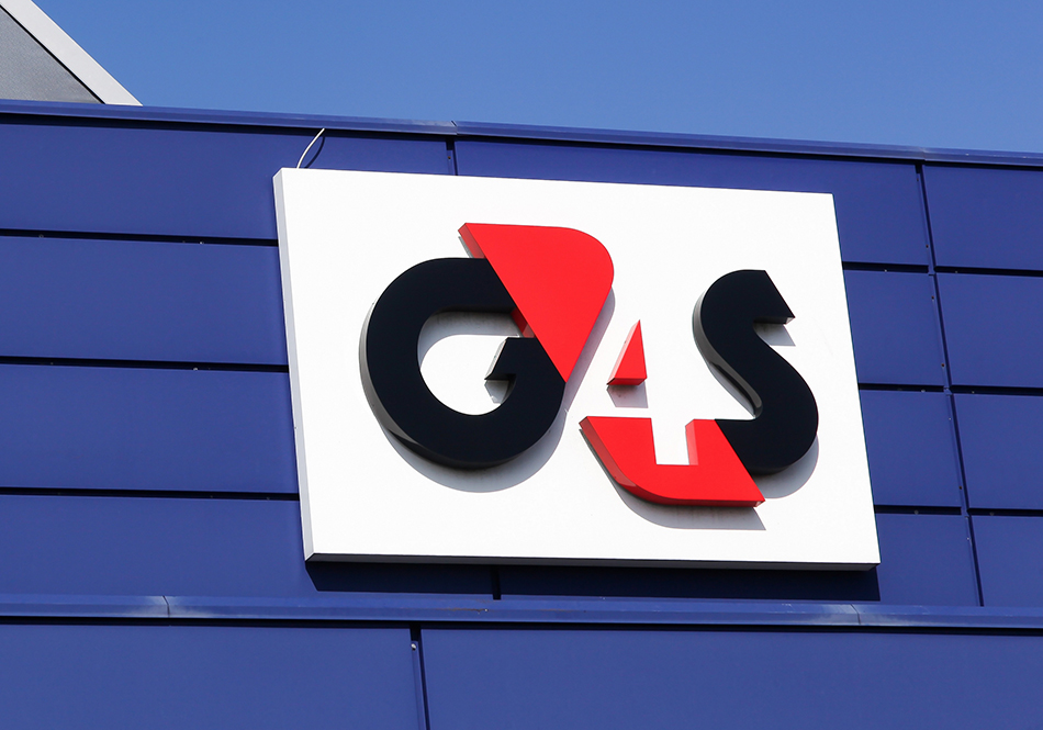 Odense, Denmark - April 2, 2017: G4S building and offices. G4S i