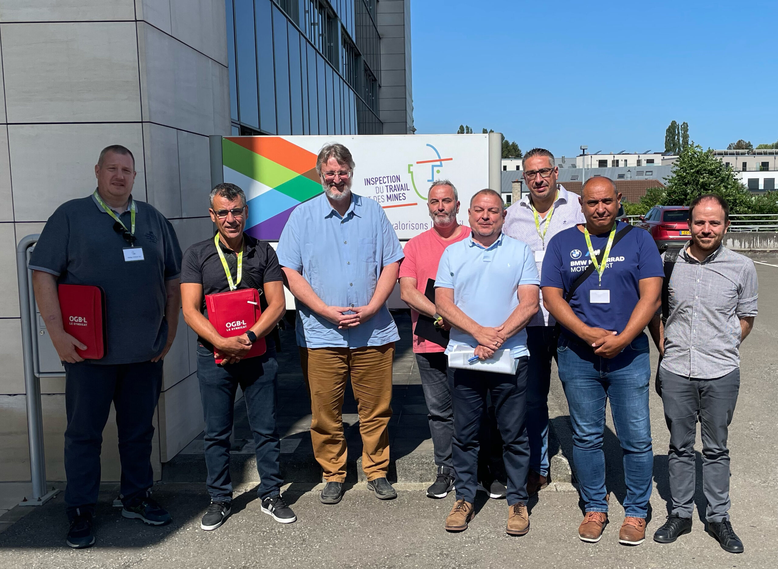 Entrevue Entre L OGBL Sid rurgie Et L Inspection Du Travail Et Des 