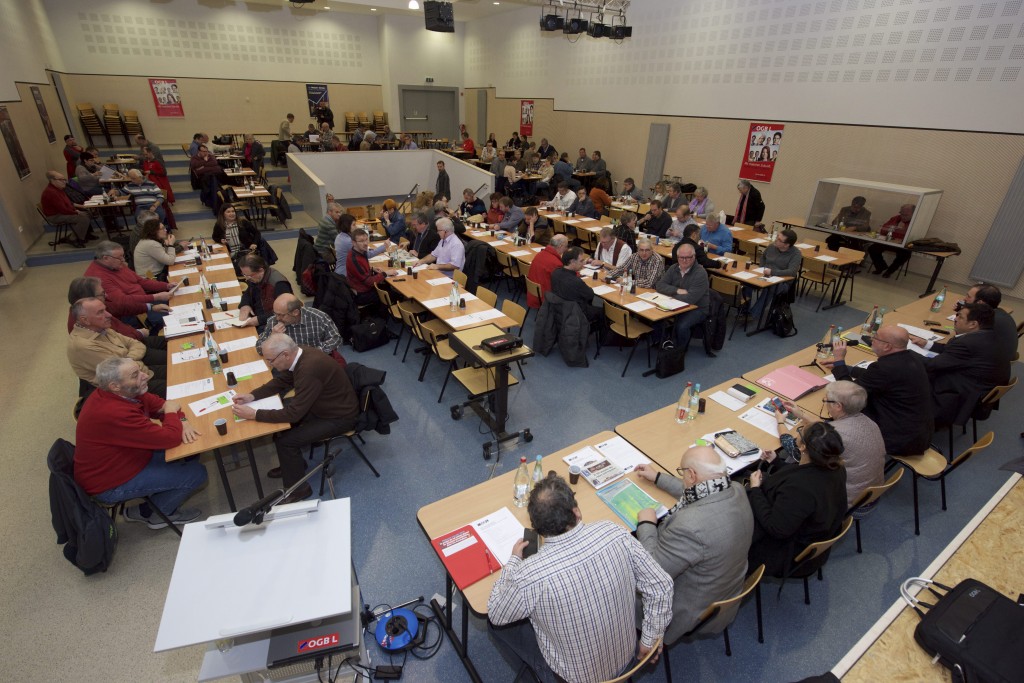 20161213 ar , Dudelange, maison Syndicale avenue Grande Duchesse Charlotte, OGBL, comité national avec André Roeltgen ,Photo: Alain Rischard / Editpress