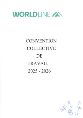 Worldline | Convention collective de travail 2025-2026