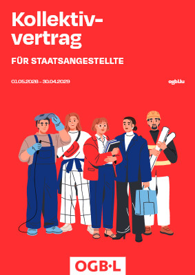 Kollektivvertrag für Staatsangestellte 01.05.2026 - 30.04.2029